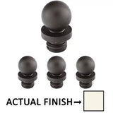 Ball Tip Sets for Emtek Solid Brass 4 1/2 Inch Door Hinges - 97305