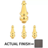 Steeple Tip Sets for Emtek Solid Brass 4 1/2 Inch Door Hinges - 97315