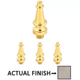 Steeple Tip Sets for Emtek Solid Brass 4 1/2 Inch Door Hinges - 97315