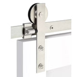 EMTEK B1101 Sliding Barn Door Hardware Kit, Choose Finish & Track