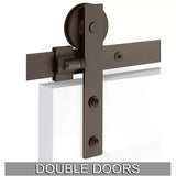 Emtek Classic Top Mount Barn Door Kit