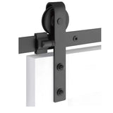 EMTEK B1102 Sliding Barn Door Hardware Kit, Choose Finish & Track