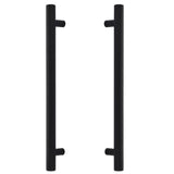 Emtek 86193 Modern Steel Round Long Door Pull With 24