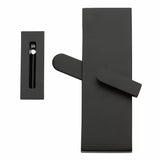 Modern Rectangular Barn Door Privacy Lock with Strike