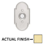 Emtek 2408 Brass Style 8 Door Bell Cover