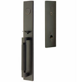 Emtek 4209 Hercules Knurled Full Length Dummy Set Entrance Handleset - Brass Tubular