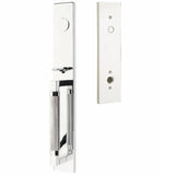 Emtek 4209 Hercules Knurled Full Length Dummy Set Entrance Handleset - Brass Tubular