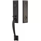 Emtek 4404 Adams Dummy Entrance Handleset - Brass Tubular