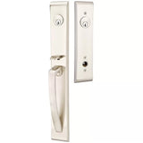 Emtek 4826 Orion Double Cylinder Entrance Handleset - Brass Tubular