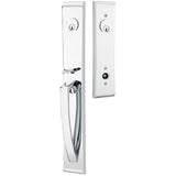 Emtek 4826 Orion Double Cylinder Entrance Handleset - Brass Tubular
