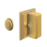 Emtek 8381 Wilshire Thumbturn Privacy Bolt - Single Rosette - Use with Brass Passage Set