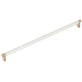 Emtek 84071 Appliance Pull With C-to-C 18” Overall 19” Width 7/8” Projection 2 1/8” And RECTANGULAR Stem