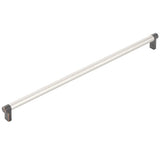 Emtek 84071 Appliance Pull With C-to-C 18” Overall 19” Width 7/8” Projection 2 1/8” And RECTANGULAR Stem