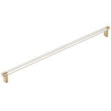 Emtek 84071 Appliance Pull With C-to-C 18” Overall 19” Width 7/8” Projection 2 1/8” And RECTANGULAR Stem