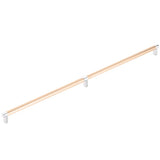 Emtek 84072 Appliance Pull With C-to-C 24” Overall 25” Width 7/8” Projection 2 1/8” And RECTANGULAR Stem