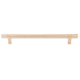 Emtek 84170 Select Bar Appliance Pull With C-to-C 12” Overall 15 1/8” Width 7/8” Projection 2 1/8” And RECTANGULAR Bar Stem