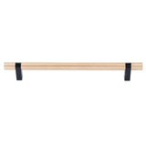 Emtek 84170 Select Bar Appliance Pull With C-to-C 12” Overall 15 1/8” Width 7/8” Projection 2 1/8” And RECTANGULAR Bar Stem