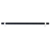 Emtek 84171 Select Bar Appliance Pull With C-to-C 18” Overall 21 1/8” Width 7/8” Projection 2 1/8” And RECTANGULAR Bar Stem