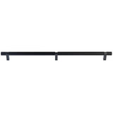 Emtek 84172 Select Bar Appliance Pull With C-to-C 24” Overall 27 1/8” Width 7/8” Projection 2 1/8” And RECTANGULAR Bar Stem