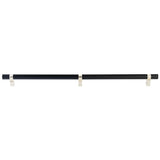 Emtek 84172 Select Bar Appliance Pull With C-to-C 24” Overall 27 1/8” Width 7/8” Projection 2 1/8” And RECTANGULAR Bar Stem