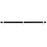 Emtek 84172 Select Bar Appliance Pull With C-to-C 24” Overall 27 1/8” Width 7/8” Projection 2 1/8” And RECTANGULAR Bar Stem