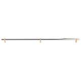 Emtek 84173 Select Bar Appliance Pull With C-to-C 36” Overall 39 1/8” Width 7/8” Projection 2 1/8” And RECTANGULAR Bar Stem