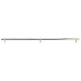 Emtek 84173 Select Bar Appliance Pull With C-to-C 36” Overall 39 1/8” Width 7/8” Projection 2 1/8” And RECTANGULAR Bar Stem