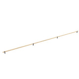 Emtek Select Bar Appliance Pull With C-to-C 54” Overall 57 1/8” Width 7/8” Projection 2 1/8” And RECTANGULAR Bar Stem
