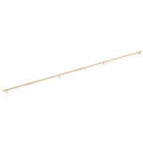 Emtek Select Bar Appliance Pull With C-to-C 54” Overall 57 1/8” Width 7/8” Projection 2 1/8” And RECTANGULAR Bar Stem