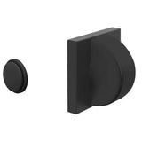 Emtek 8581 Square Thumbturn Privacy Bolt - Single Rosette - Use with Brass Passage Set