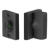 Emtek 8583 Square Thumbturn Privacy Bolt - Double Rosettes with Indicator - Use with Brass Passage Set