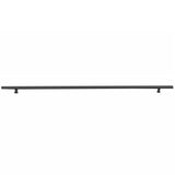 Emtek 86190 Modern Steel Round Long Door Pull With 72" Door Pull With Round Shape