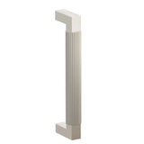 Emtek 8" Centers Door Pull with L-Square Stem and Straight Knurled Bar