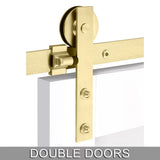 Emtek Classic Top Mount Barn Door Kit