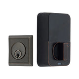 Emtek EMP28468 EMPowered 2 Upgrade Single Cylinder Rectangular Deadbolt