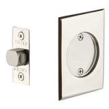Emtek 2014 Rectangular Pocket Door Tubular Lock (2-1/2" x 3-1/2") - Passage