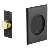 Emtek 2014 Rectangular Pocket Door Tubular Lock (2-1/2" x 3-1/2") - Passage