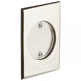 Emtek 2016 Rectangular Pocket Door Tubular Lock (2-1/2" x 3-1/2") - Dummy