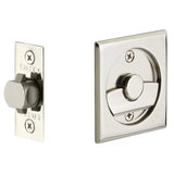 Emtek 2135 Square Pocket Door Tubular Lock (2-1/2" x 2-1/2") - Privacy