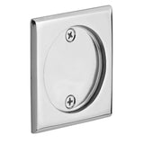 Emtek 2136 Square Pocket Door Tubular Lock (2-1/2" x 2-1/2") - Dummy