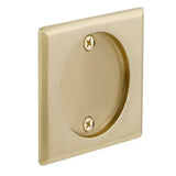 Emtek 2136 Square Pocket Door Tubular Lock (2-1/2" x 2-1/2") - Dummy