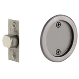 Emtek 2144 Round Pocket Door Tubular Lock (2-1/2" Diameter) - Passage