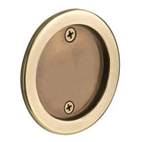 Emtek 2146 Round Pocket Door Tubular Lock (2-1/2" Diameter) - Dummy