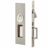 Emtek 2193 Keyed Pocket Door Mortise Lock