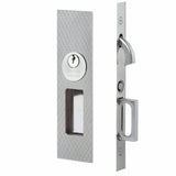Emtek 2193 Keyed Pocket Door Mortise Lock