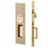 Emtek 2193 Keyed Pocket Door Mortise Lock