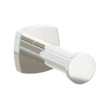 Emtek Modern Tubular Brass Single Robe Hook with Rosette