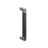 Emtek SELECT L-Square Stem Straight Knurled Door Pull