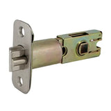Cal-Royal ENTK-4 Adjustable Dead Latch with Round Corner Faceplate for Entrance Knobset