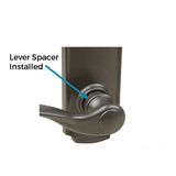 LEVER / HANDLE EXTENSION 1/2" SPACER FOR TRILENNIUM® LOCKS